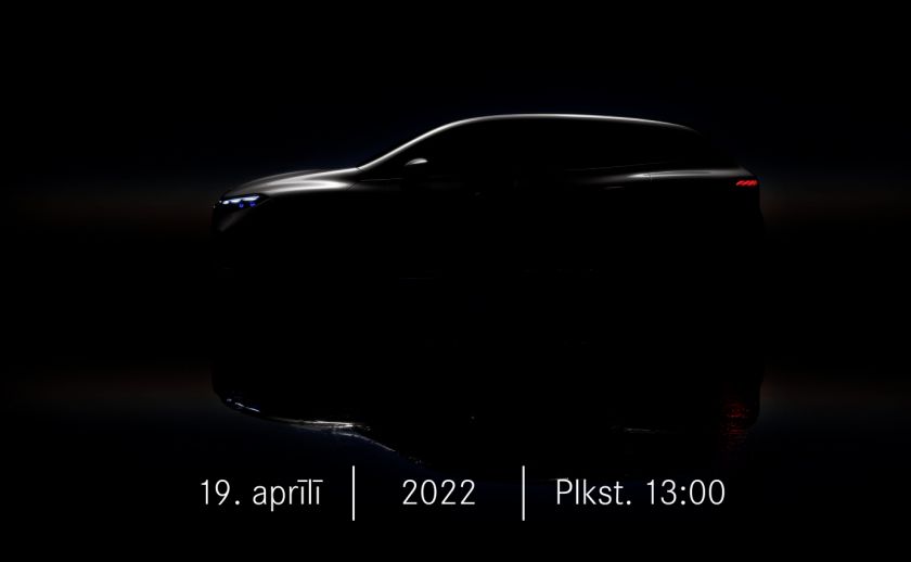 Mercedes-Benz EQS SUV pirmizrāde jau 19. aprīlī
