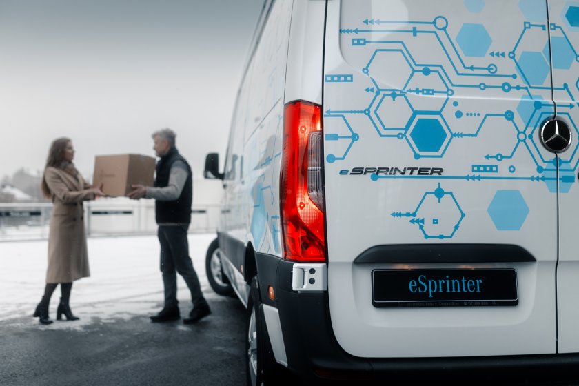 The new generation electric van is entering a new era in deliveries