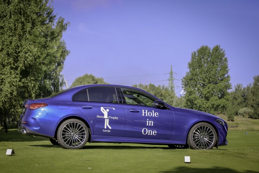 MercedesTrophy golfa turnīru Latvijā  priecē Mercedes-Benz cienītājus un kaislīgus golfa spēlētājus 